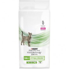 Сухой корм Pro Plan Veterinary Diets HYPOALLERGENIC HA для котят и взрослых кошек для снижения пищевой непереносимости