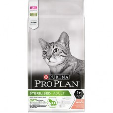 Сухой корм Pro Plan для взрослых стерилизованных кошек и кастрированных котов, с высоким содержанием лосося
